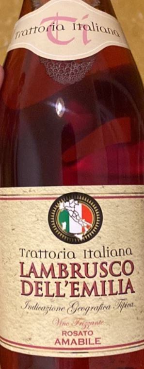 Lambrusco Dell'Emilia ROSE 75CL